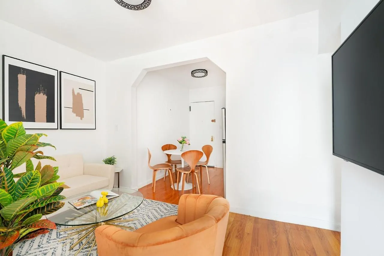444-3E Contemporary 1Br In Hell'S Kitchen Apartment New York
