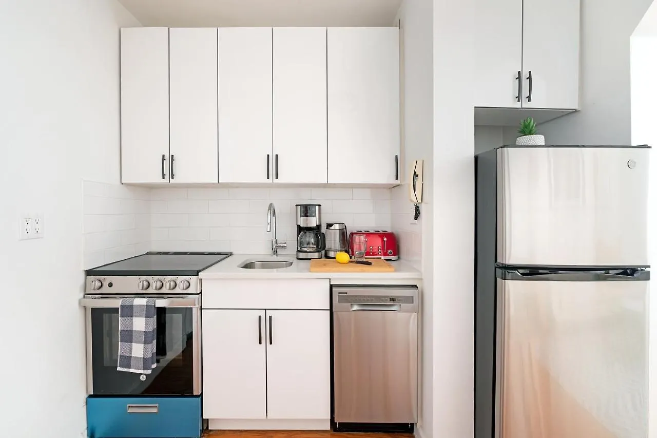444-3E Contemporary 1Br In Hell'S Kitchen Apartment New York United States